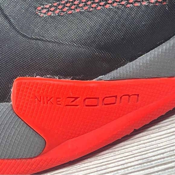 Nike Lebron Zoom Soldier VII 7 Mens Black Red Basketball Shoes Size 9 - Picture 6 of 9